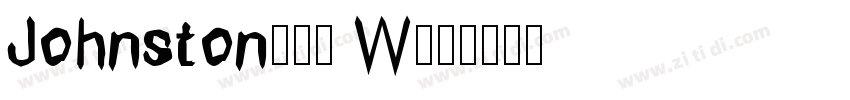 Johnston100 W03字体转换